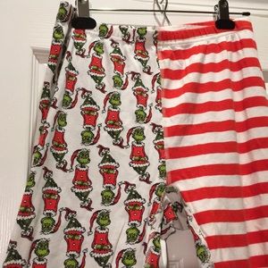 Hanna Andersson Grinch PJ bottoms